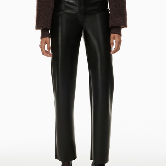 Aritzia Wilfred leather pants. NWOT, size 14 - Picture 5 of 12